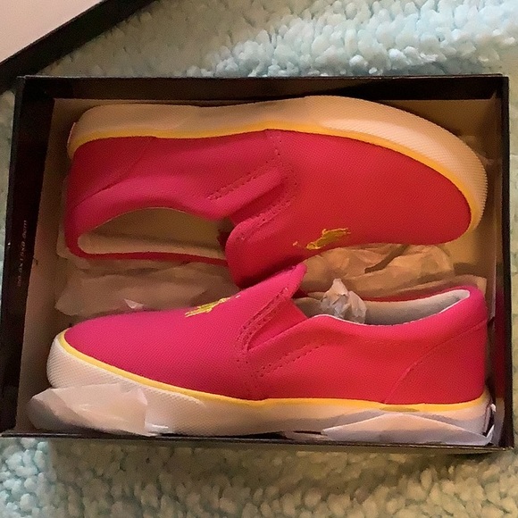 Size 10 Ralph Lauren slip on shoes - Picture 2 of 4